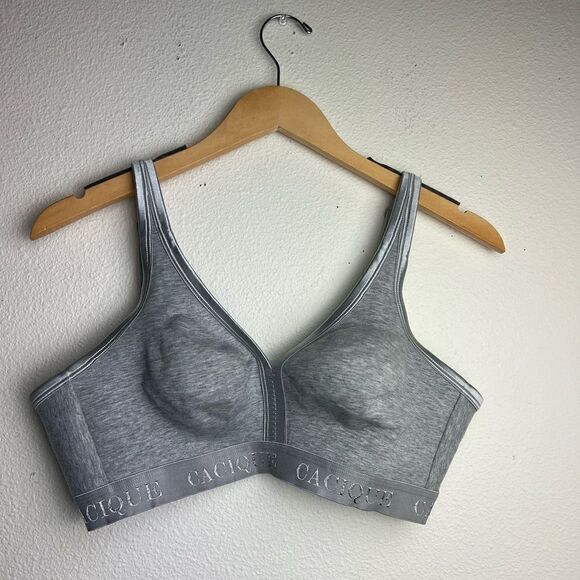 Сaciqie Cotton Unlined No-Wire Bra 40 C - Picture 3 of 9